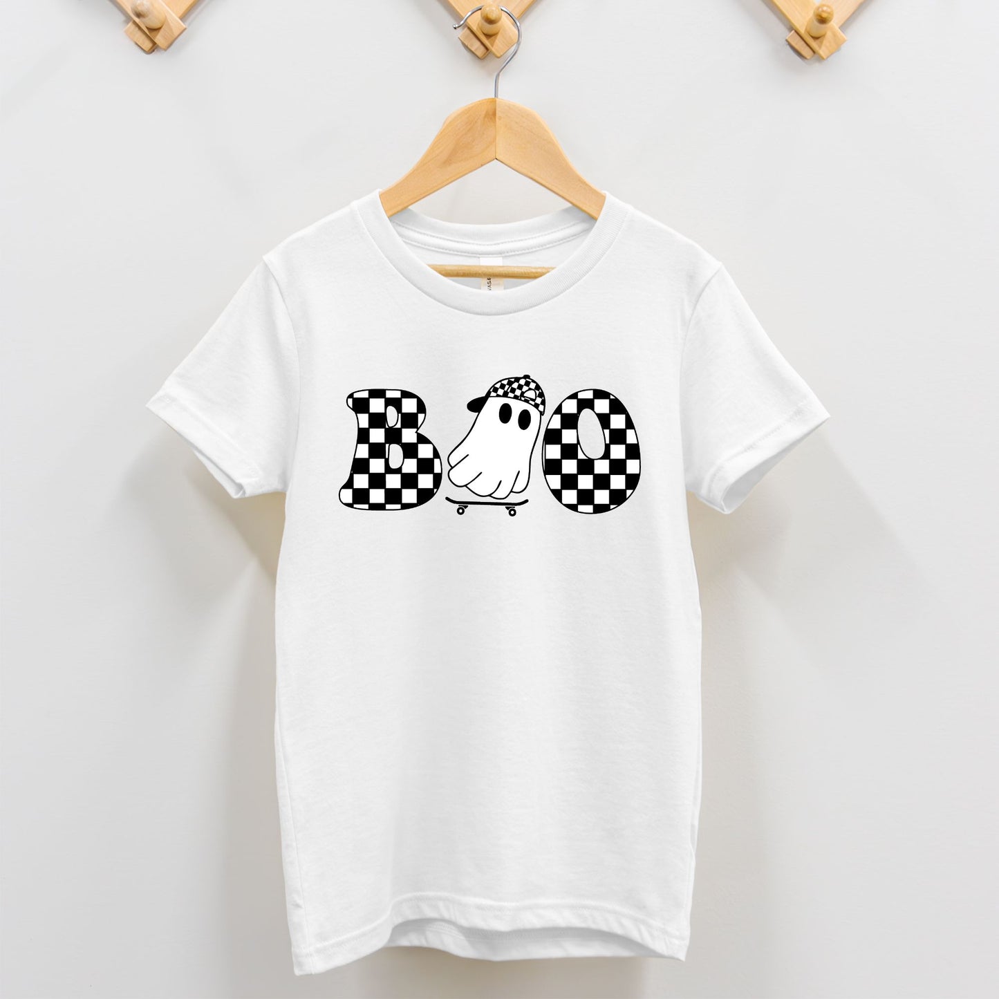Skateboaring Boo Toddler Tee