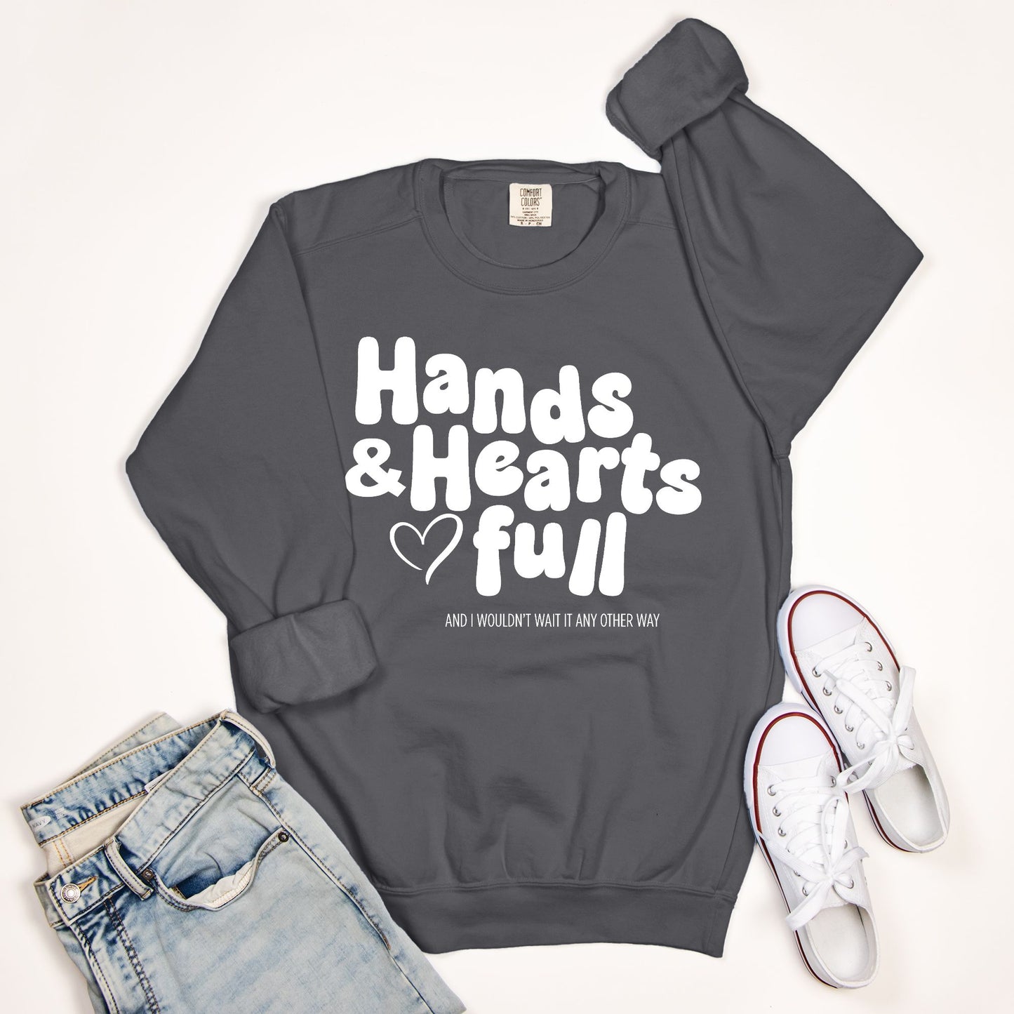 Hands and Hearts Full Crewneck