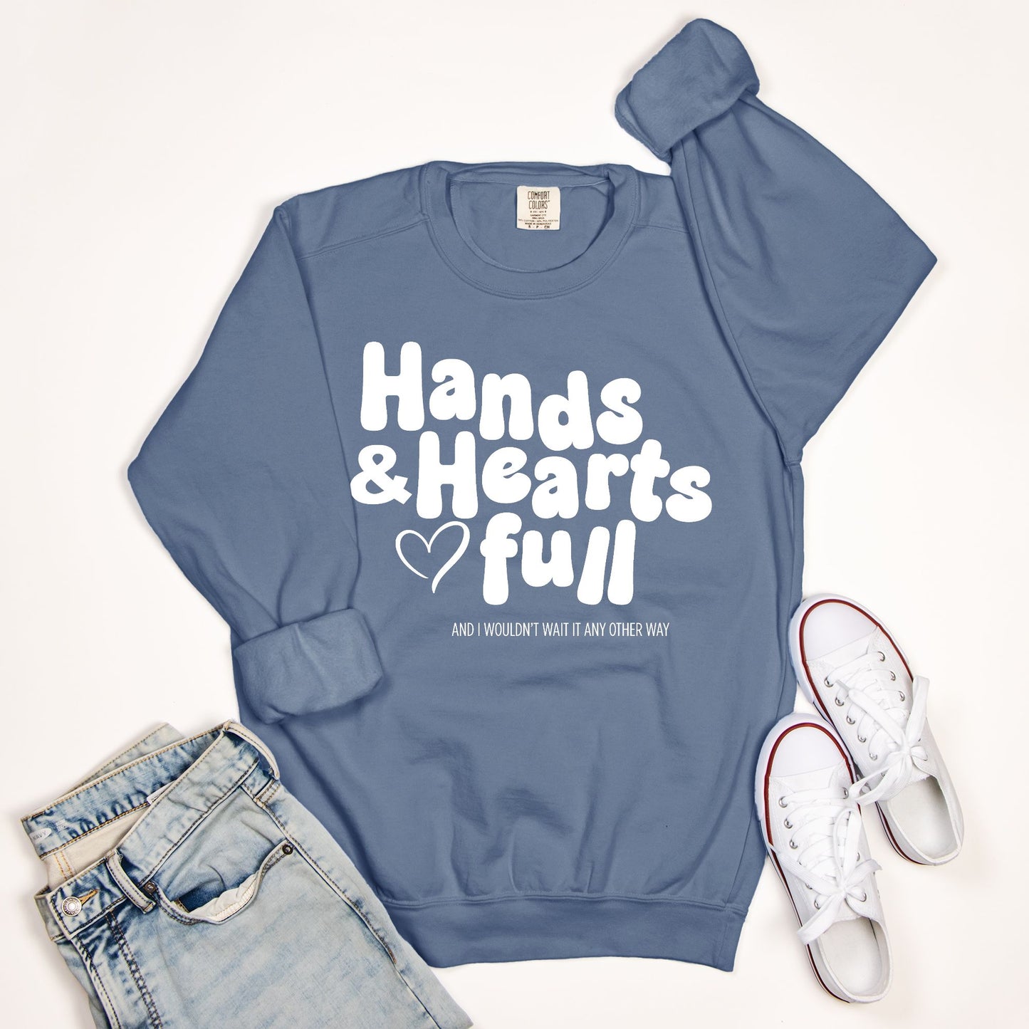 Hands and Hearts Full Crewneck