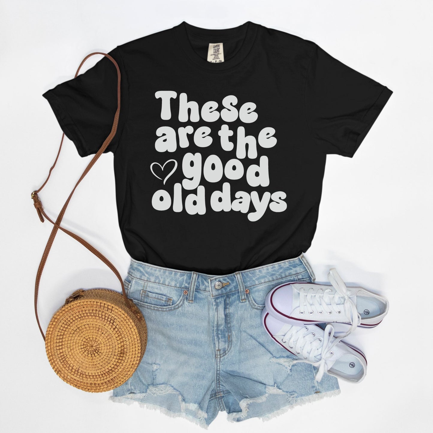 These are the good old days tee