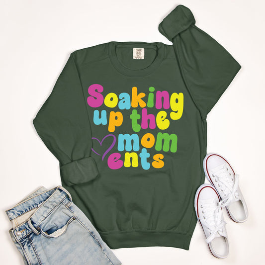 Soaking up the Moments