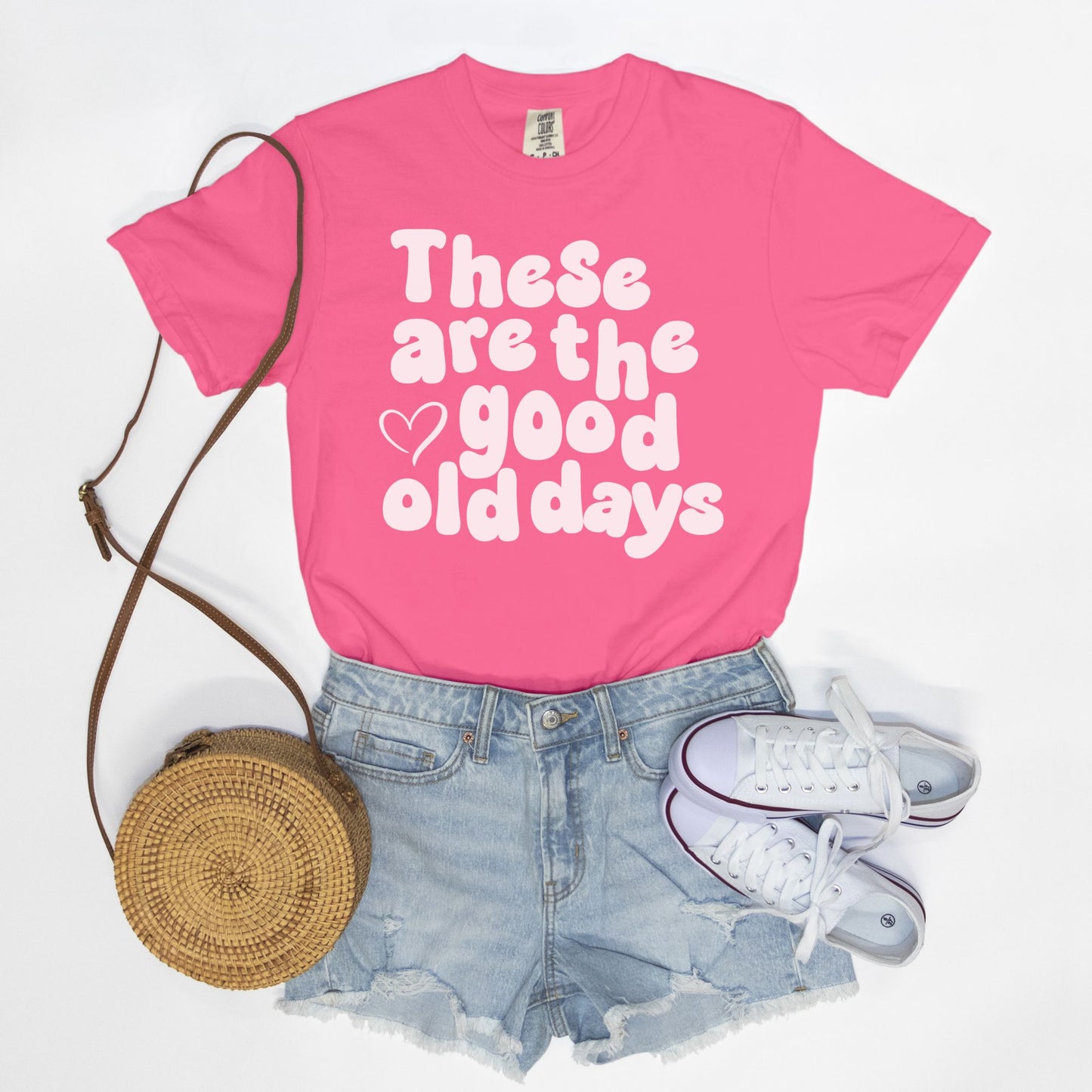 These are the good old days tee