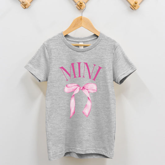 Mini With Bow Toddler Tee