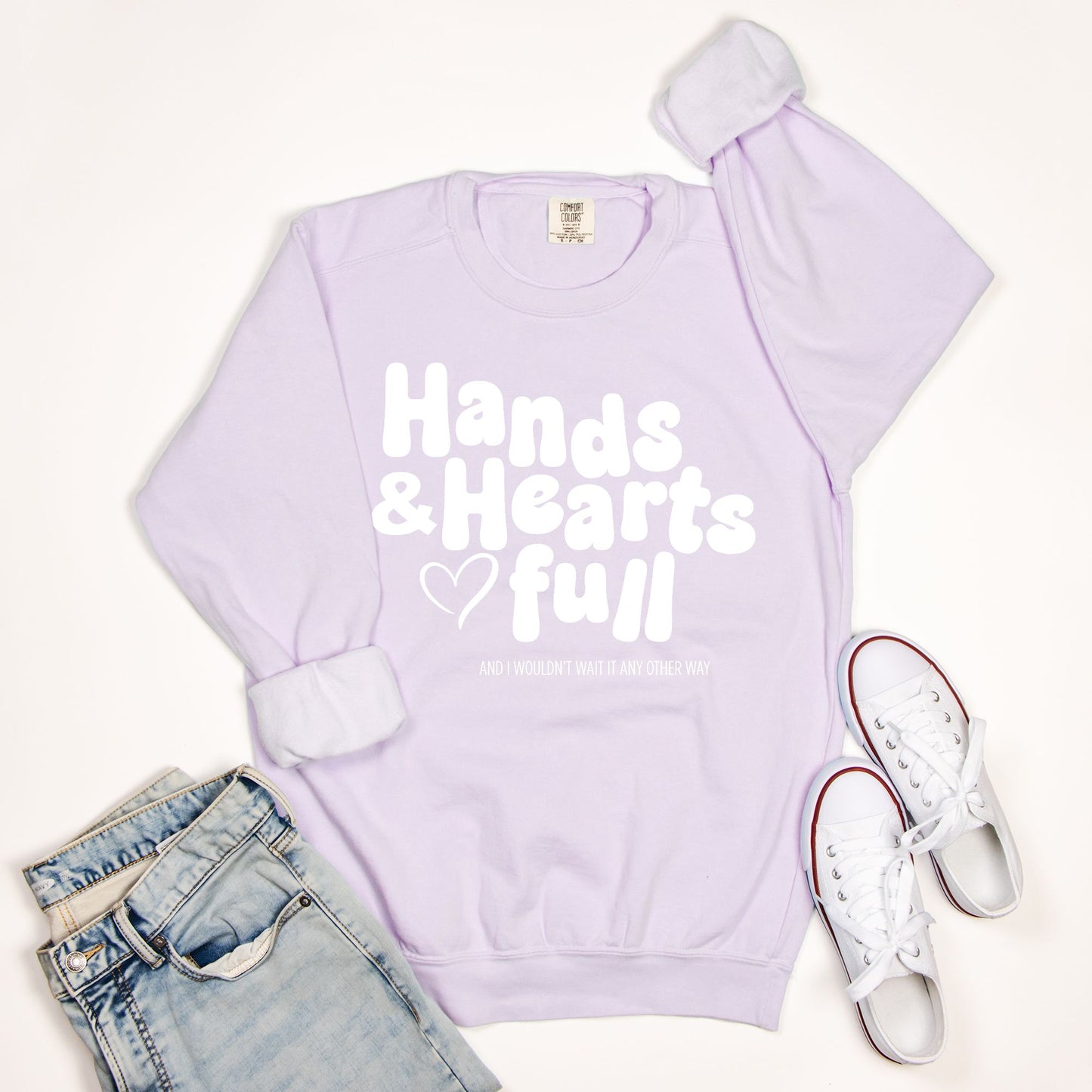 Hands and Hearts Full Crewneck