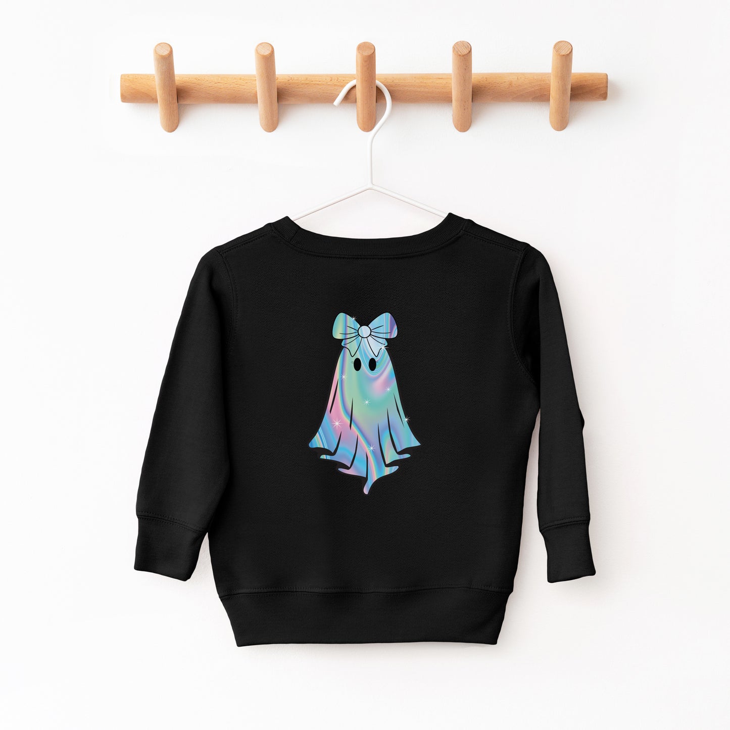 Iridescent Ghost Toddler Crewneck