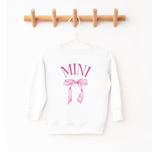 Mini Bow Toddler Crewneck