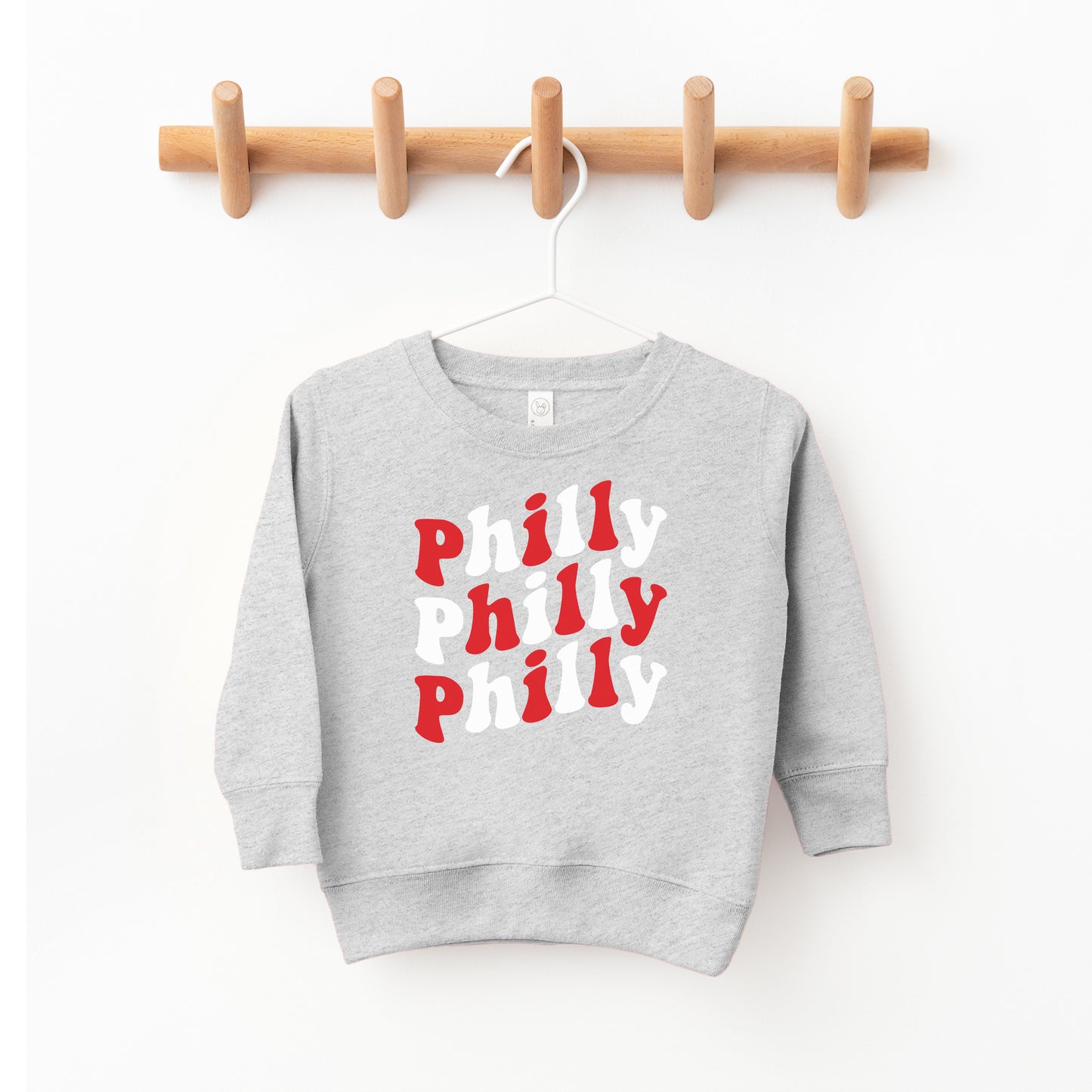 Red October Philly Toddler Crewneck