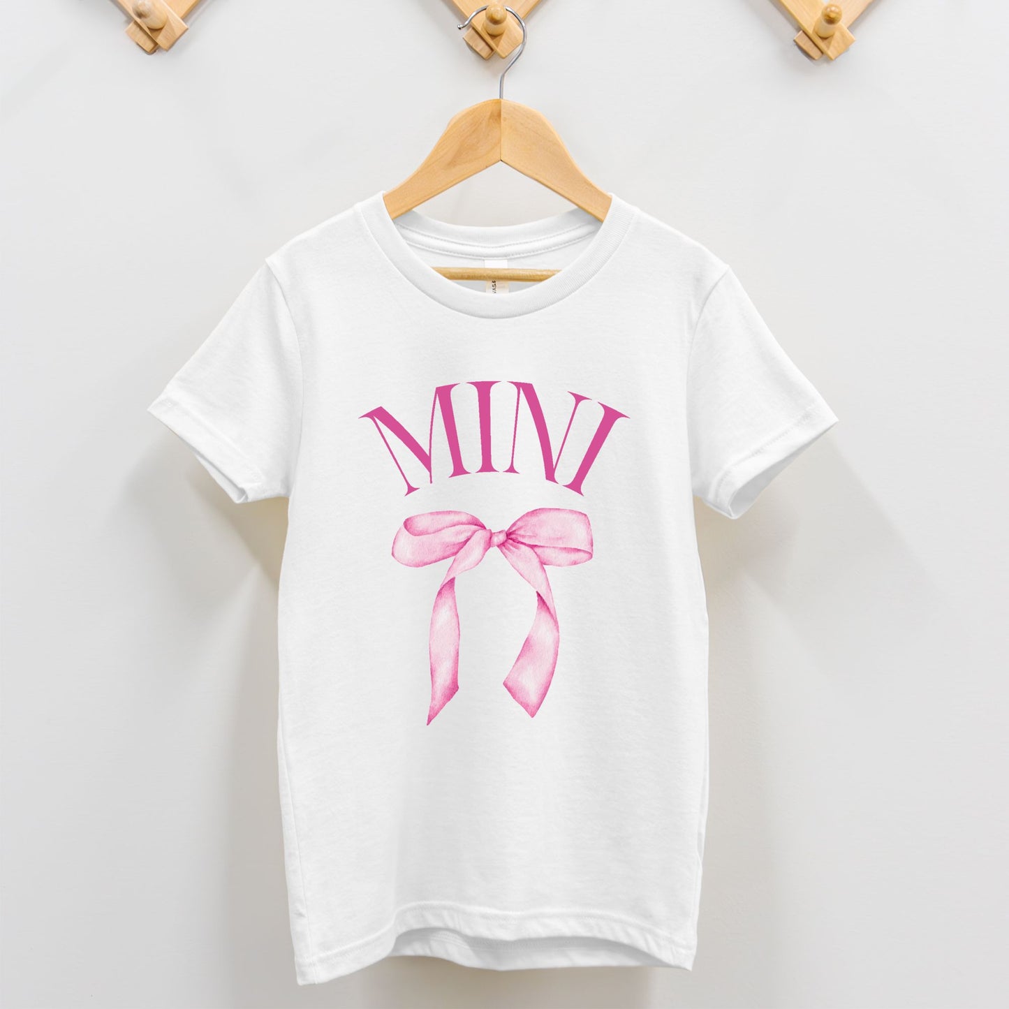 Mini With Bow Toddler Tee