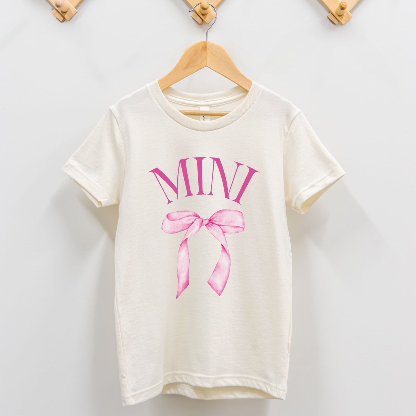 Mini With Bow Toddler Tee