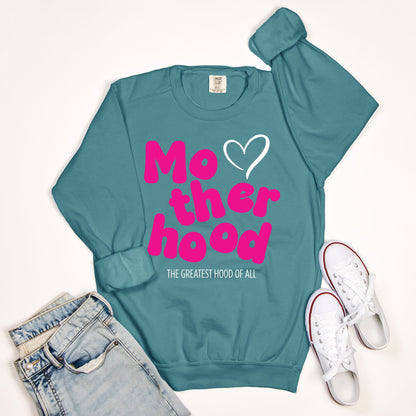 Motherhood The Best Hood Crewneck