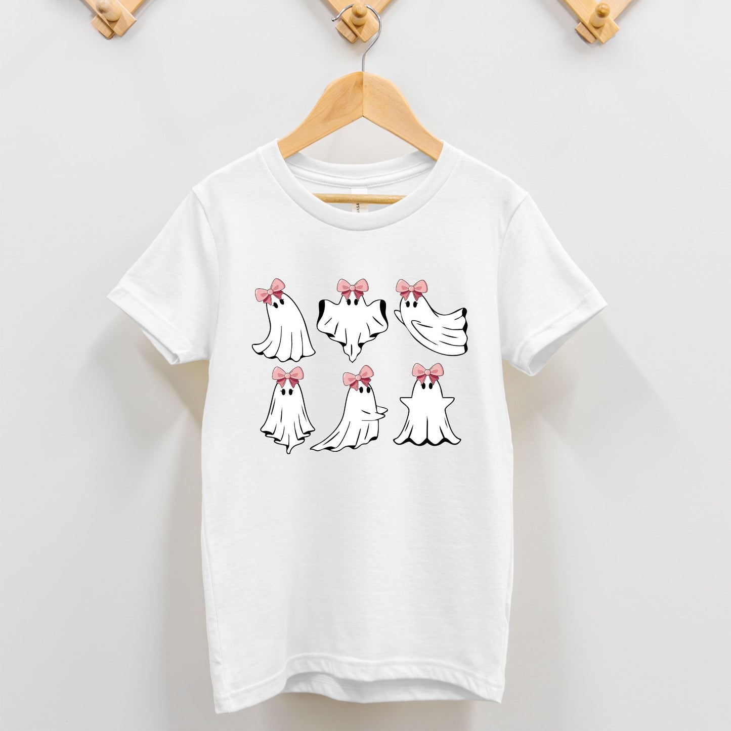 Ghosts in Bows Toddler Tee
