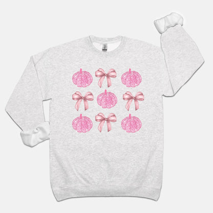 Bows & Disco Pumpkin Crewneck