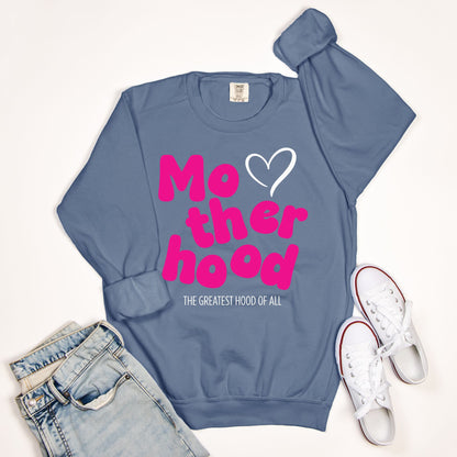 Motherhood The Best Hood Crewneck