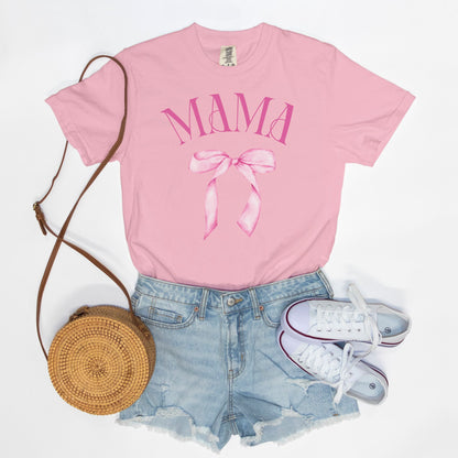 Mama With Bow Tee