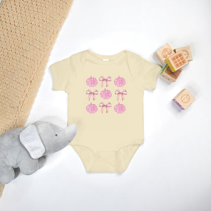 Bows & Disco Pumpkins Onesie