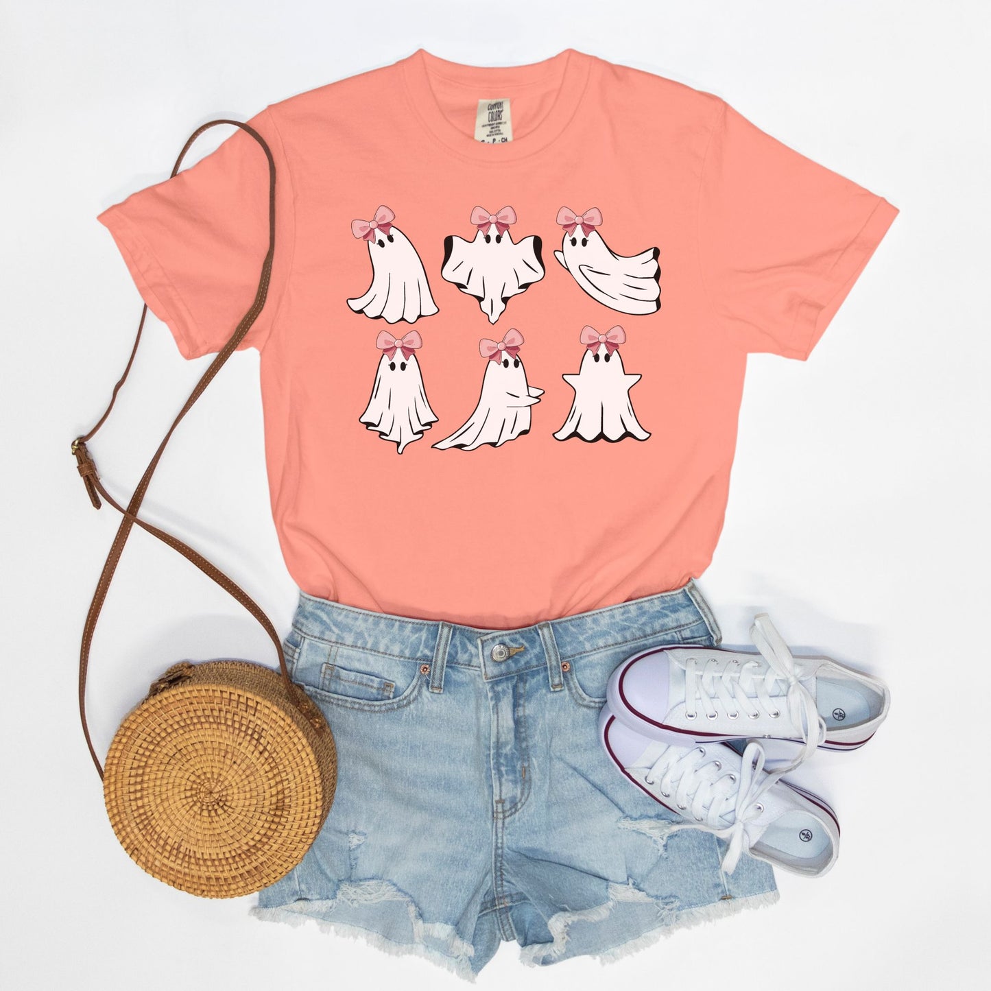 Ghosts With Bows Crewneck