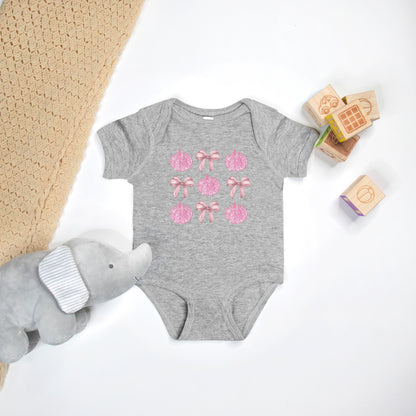 Bows & Disco Pumpkins Onesie