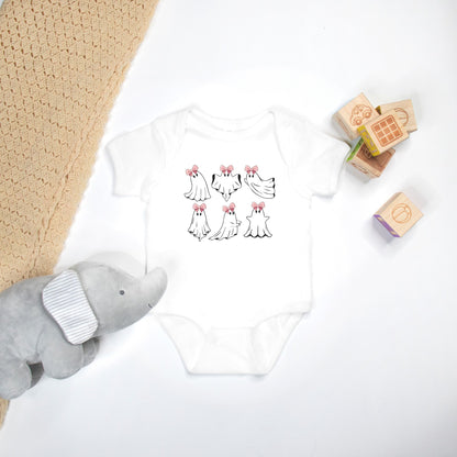 Ghosts With Bows Onesie