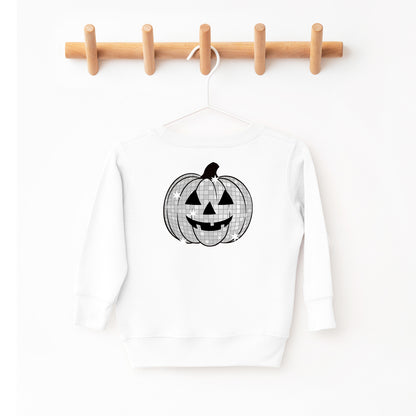 Disco Jack O Lantern Toddler Crewneck