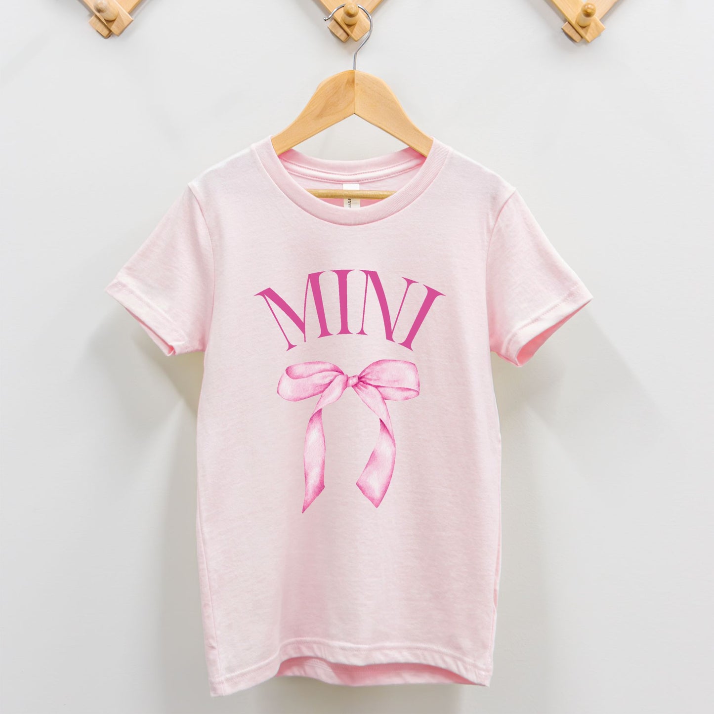 Mini With Bow Toddler Tee