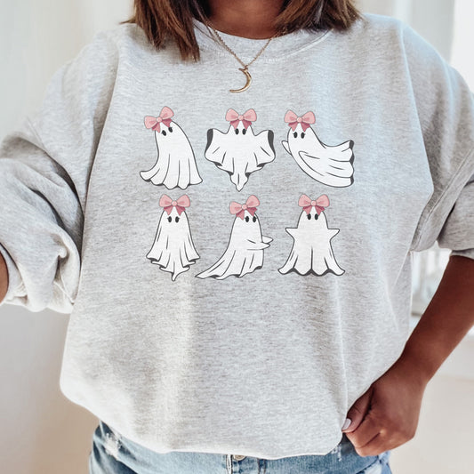 Ghosts in Bows Crewneck