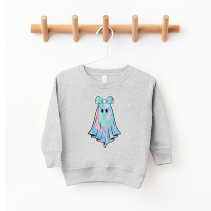 Iridescent Ghost Toddler Crewneck