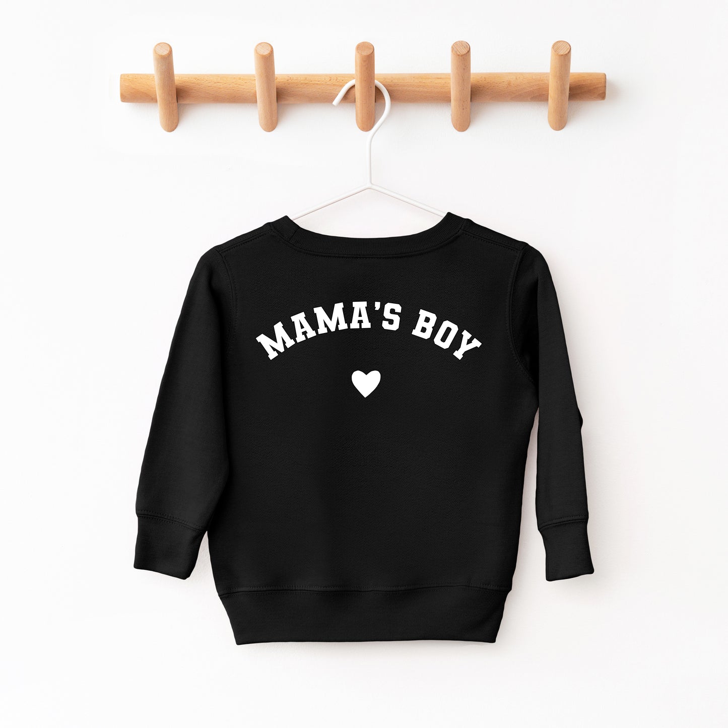 Mama's Boy Toddler Crewneck Sweatshirt