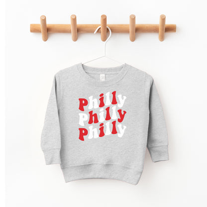 Red October Philly Toddler Crewneck